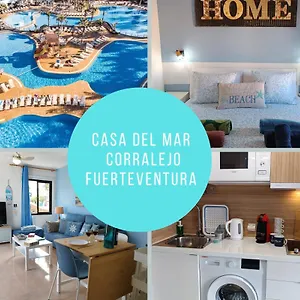 Casa Del Mar Air-conditioned With Swimming Pools - Playa Apartment Corralejo