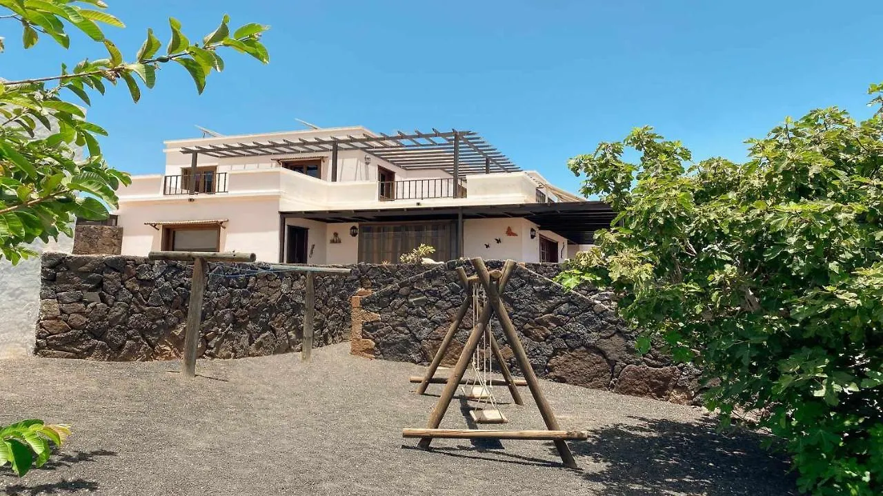 Preciosa Casa Cristian Y Maria Con Piscina Privada Villa Tias 0*,